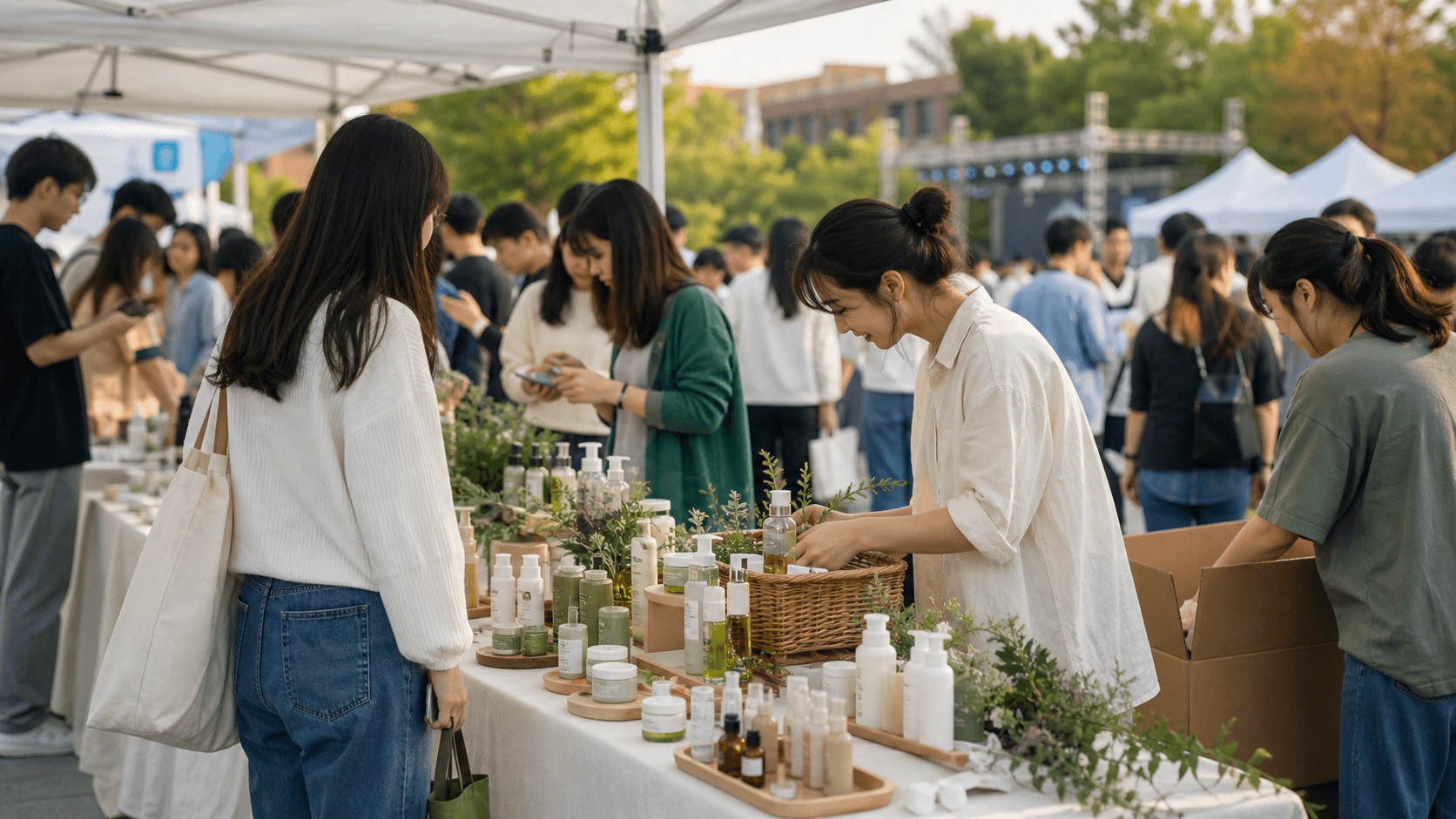 이니스프리, 연세대학교 개교 141주년 ‘아카라카를 온누리에’서 ‘레티놀 시카 마켓’ 성료 — 모노라 편집부 codex hero