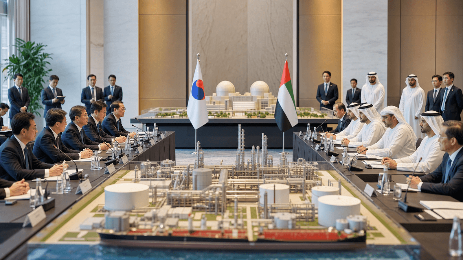 한-UAE, 원유 공급과 원전·플랜트 협력 점검 — 모노라 편집부 codex hero