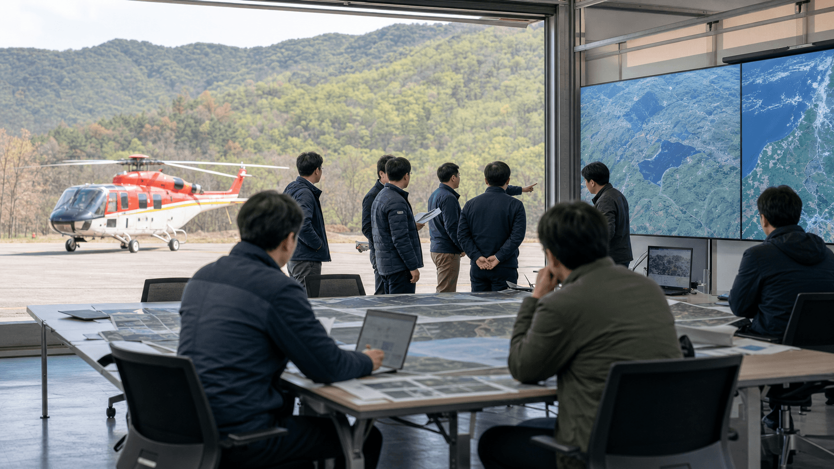 위성-항공 융합으로 산림분야 활용방안 마련 - 국립산림과학원, 산림헬기?농림위성 연계 위한 기술협력 워크숍 개최 — 모노라 편집부 codex hero